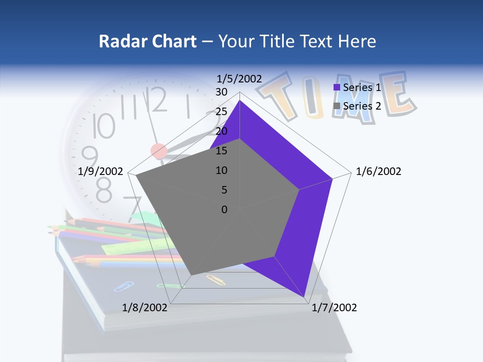 Book Lesson Pencil PowerPoint Template