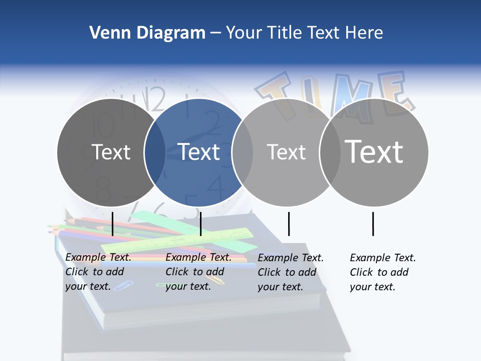Book Lesson Pencil PowerPoint Template