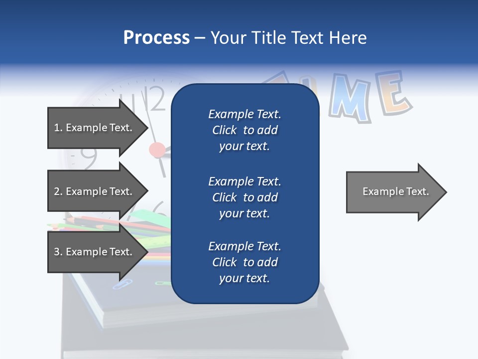 Book Lesson Pencil PowerPoint Template