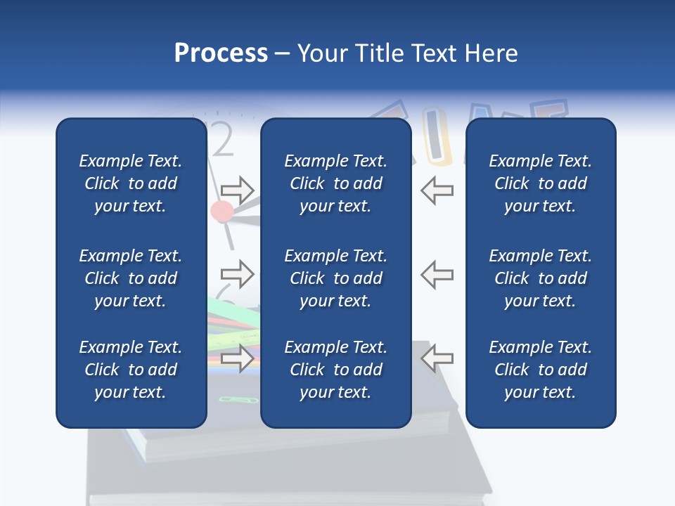 Book Lesson Pencil PowerPoint Template