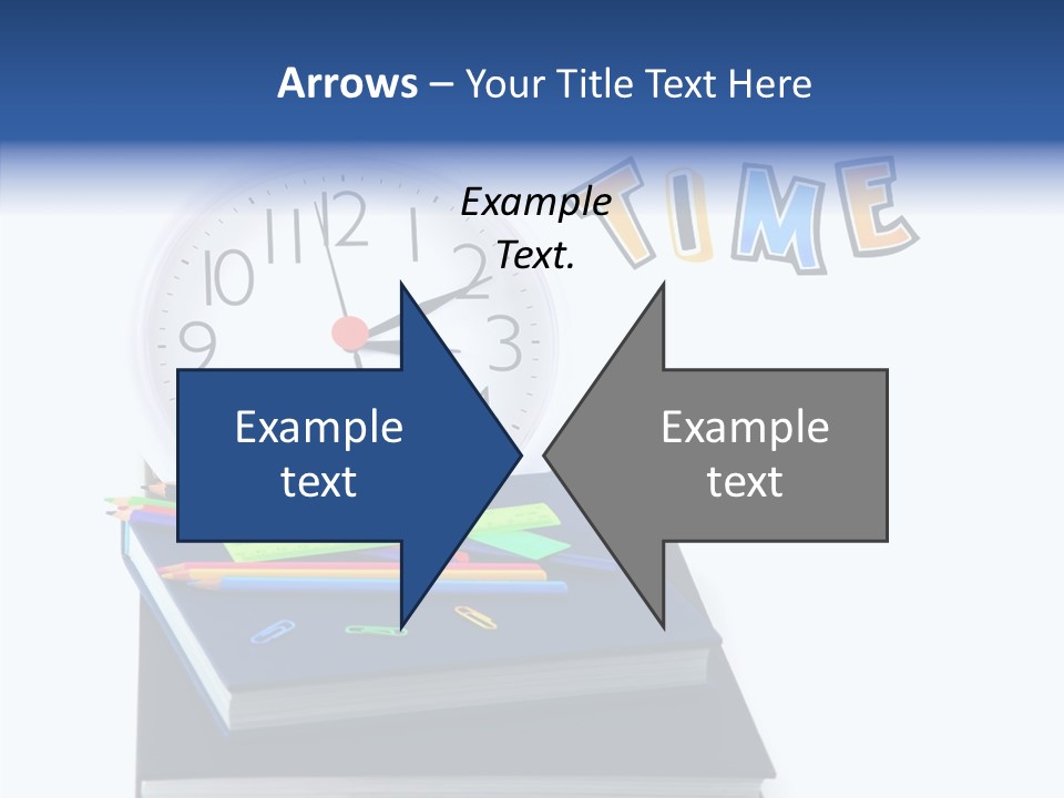Book Lesson Pencil PowerPoint Template
