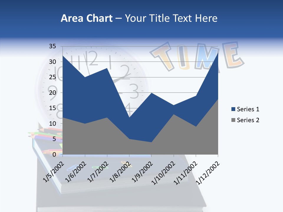 Book Lesson Pencil PowerPoint Template