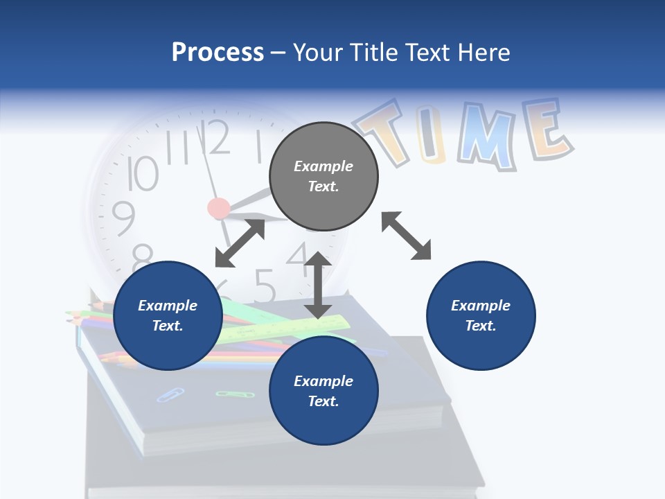 Book Lesson Pencil PowerPoint Template