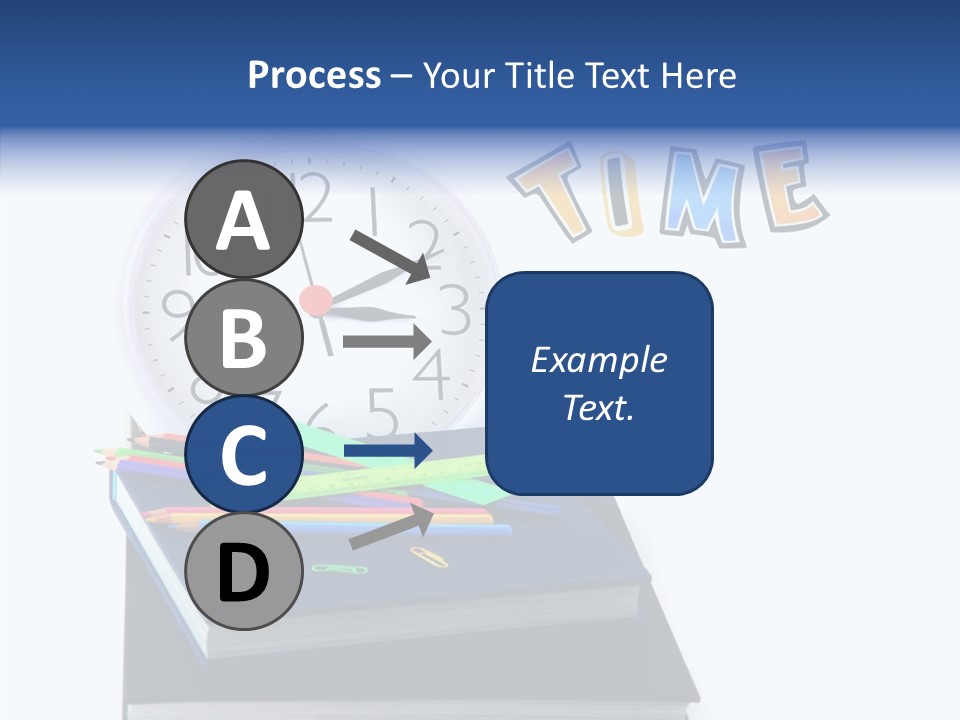 Book Lesson Pencil PowerPoint Template