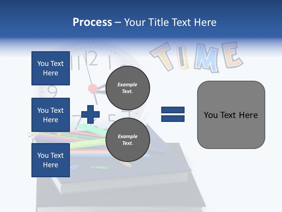 Book Lesson Pencil PowerPoint Template