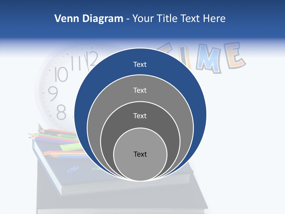 Book Lesson Pencil PowerPoint Template
