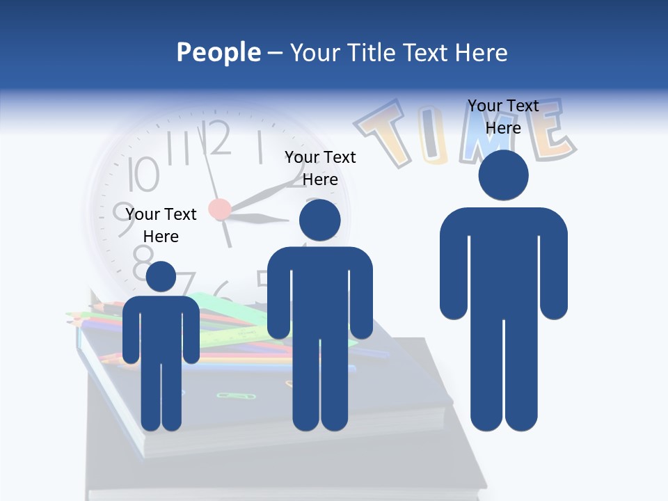 Book Lesson Pencil PowerPoint Template