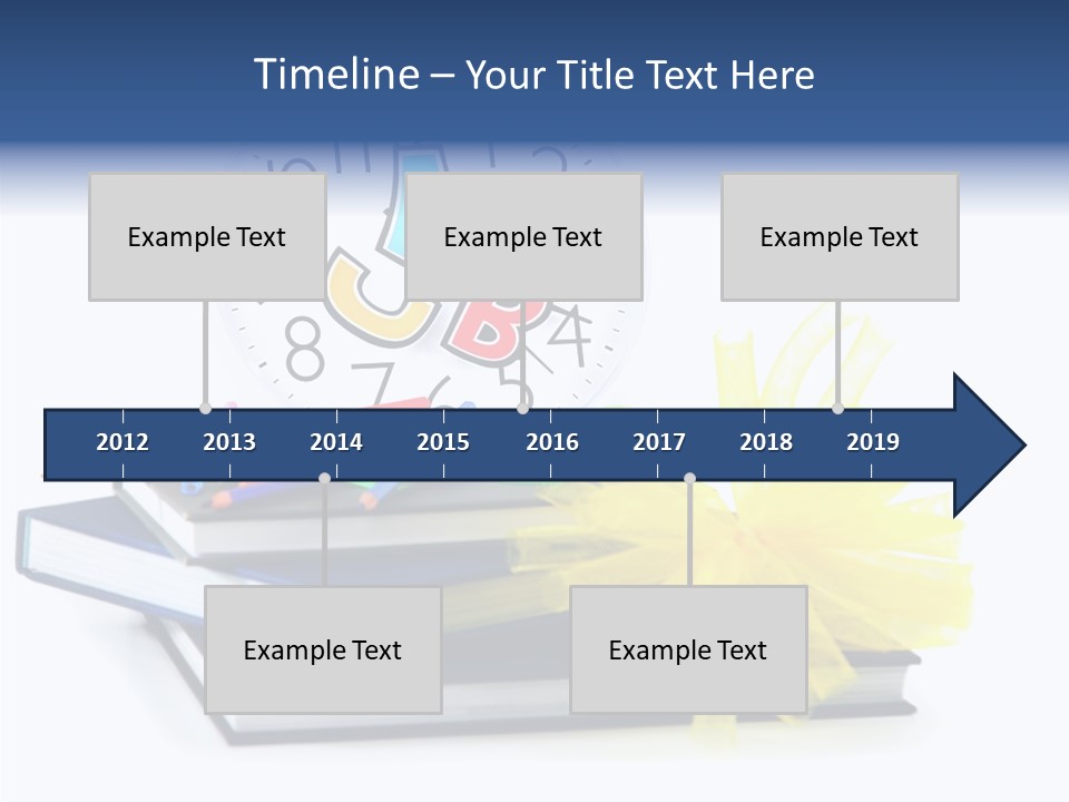 Isolated Pencil Teacher PowerPoint Template