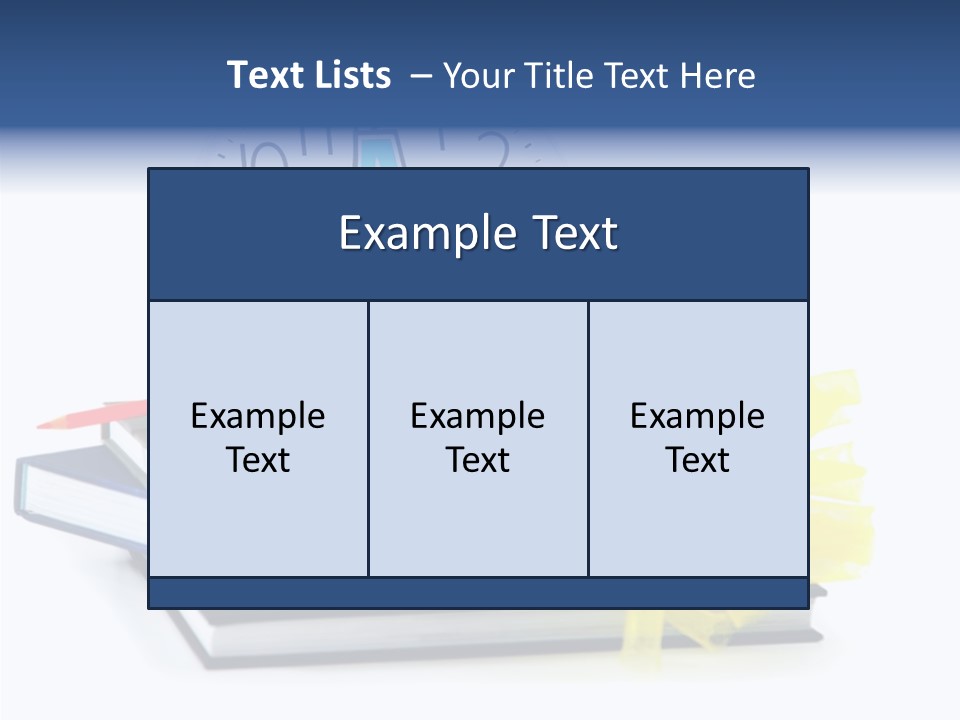 Isolated Pencil Teacher PowerPoint Template