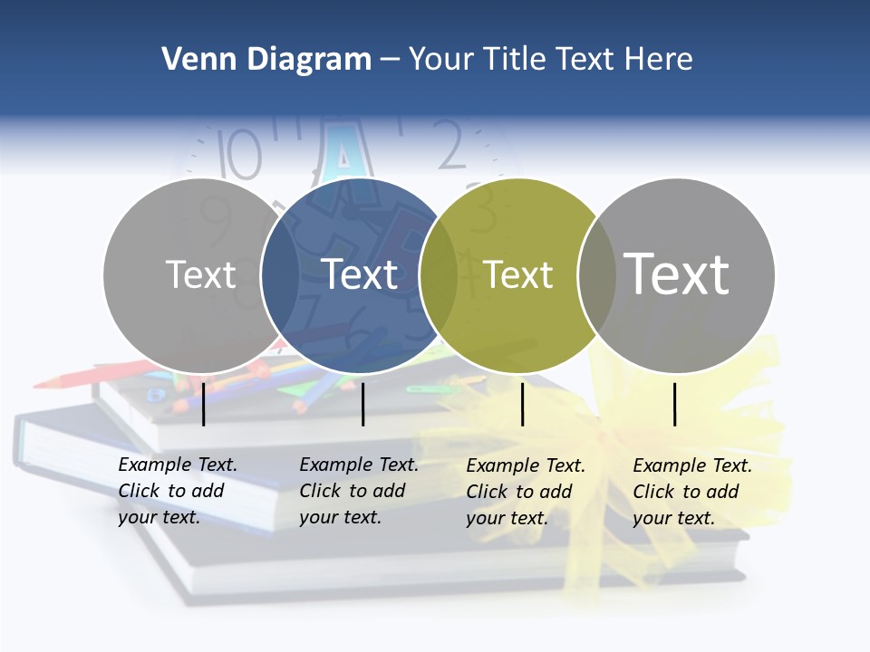Isolated Pencil Teacher PowerPoint Template