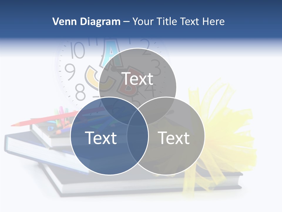 Isolated Pencil Teacher PowerPoint Template