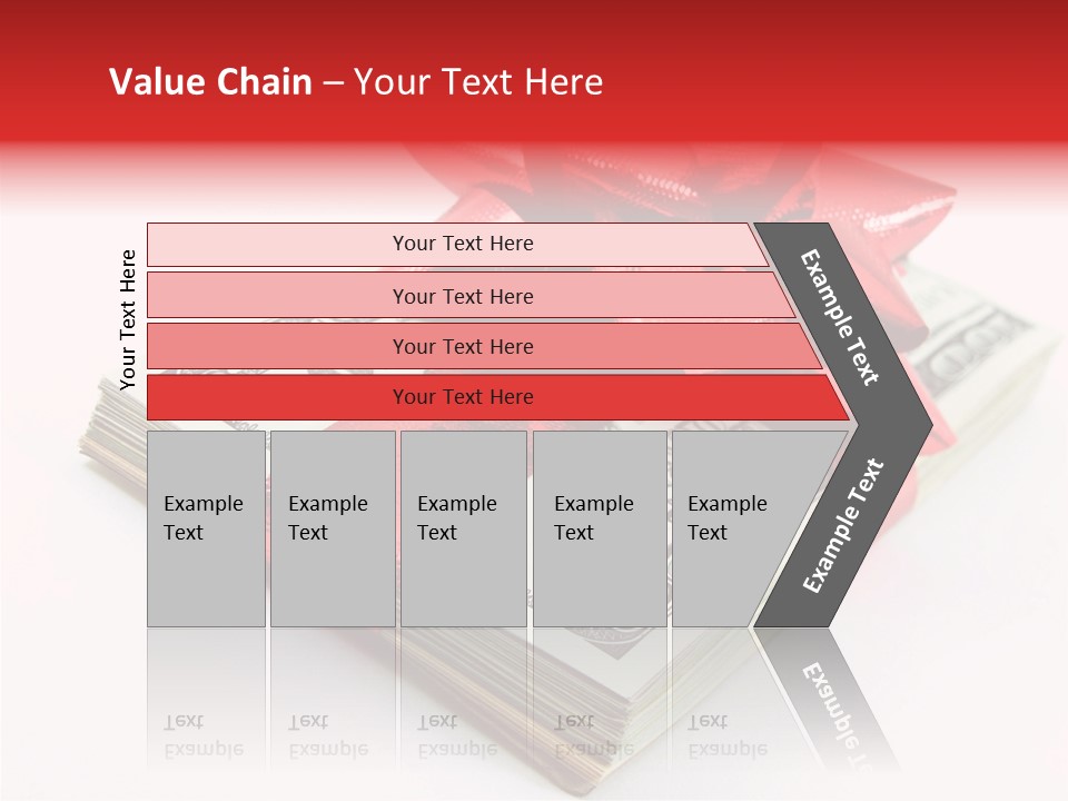 Christmas Bonus White PowerPoint Template