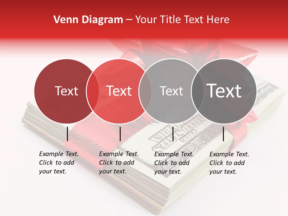 Christmas Bonus White PowerPoint Template