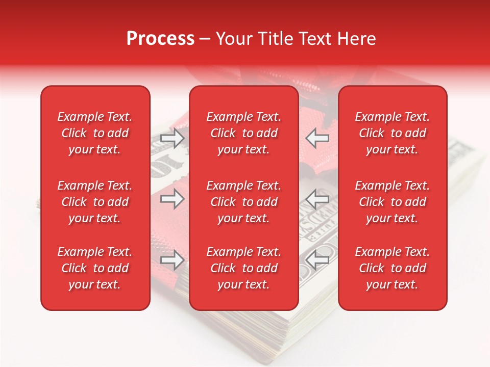 Christmas Bonus White PowerPoint Template