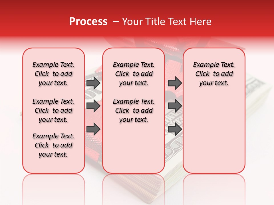 Christmas Bonus White PowerPoint Template