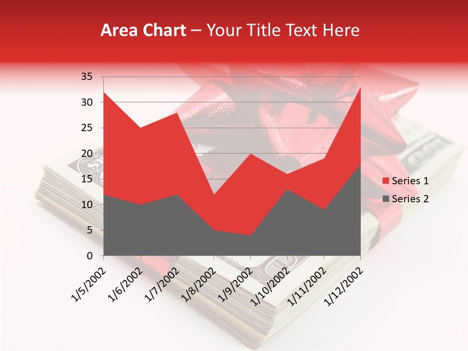 Christmas Bonus White PowerPoint Template