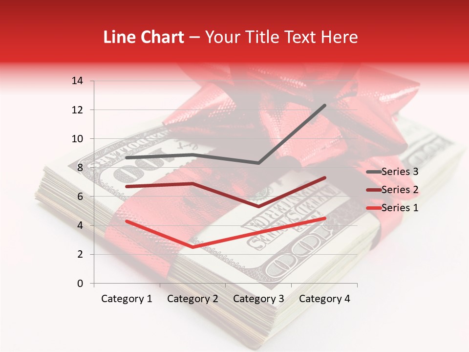 Christmas Bonus White PowerPoint Template