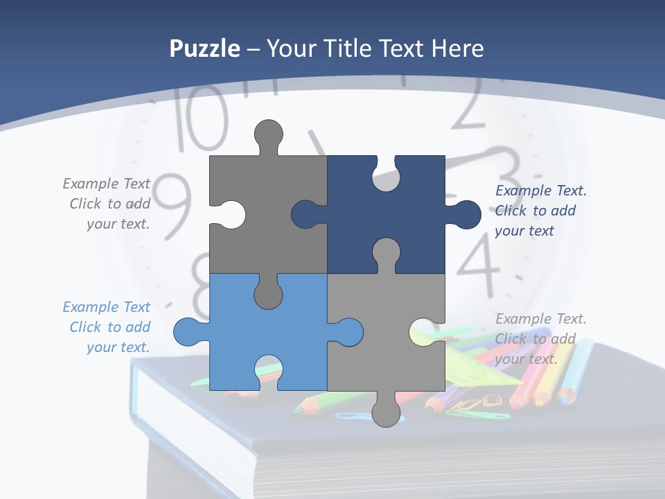 Pupil Classroom Time PowerPoint Template