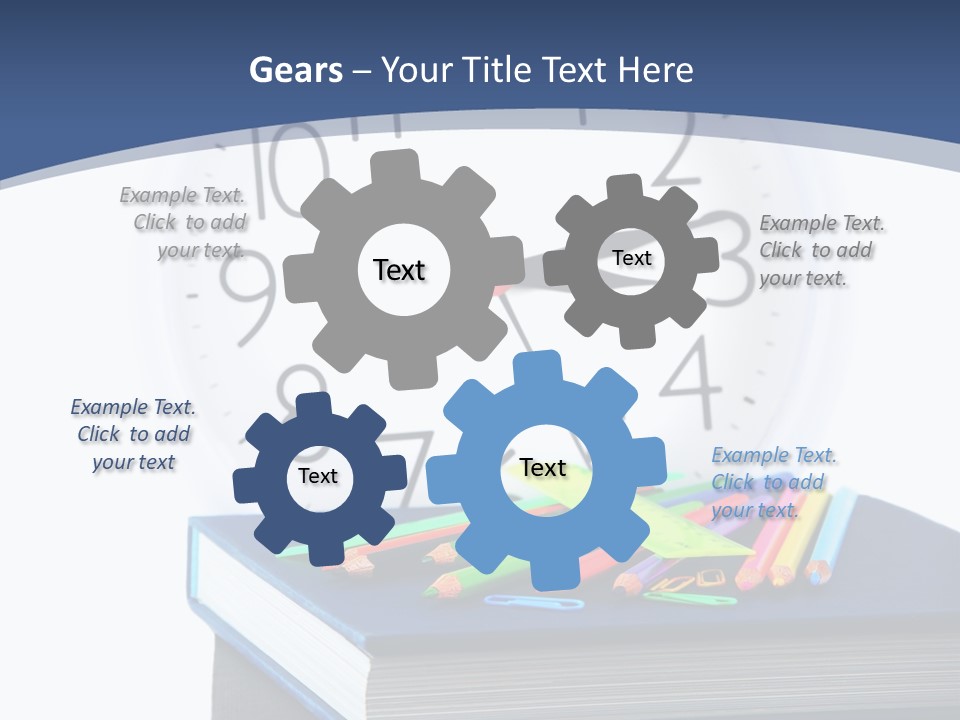 Pupil Classroom Time PowerPoint Template