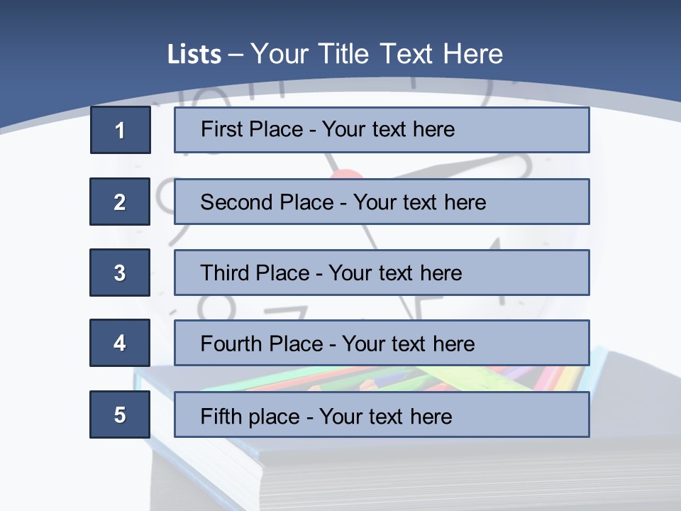 Pupil Classroom Time PowerPoint Template