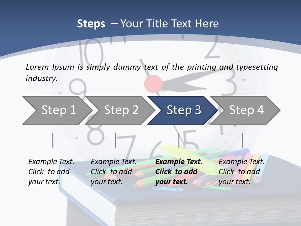 Pupil Classroom Time PowerPoint Template
