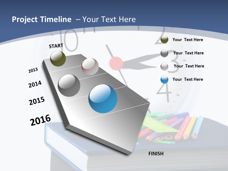 Pupil Classroom Time PowerPoint Template