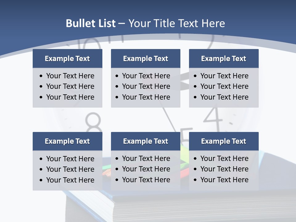 Pupil Classroom Time PowerPoint Template