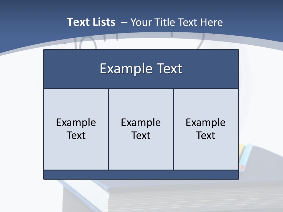 Pupil Classroom Time PowerPoint Template