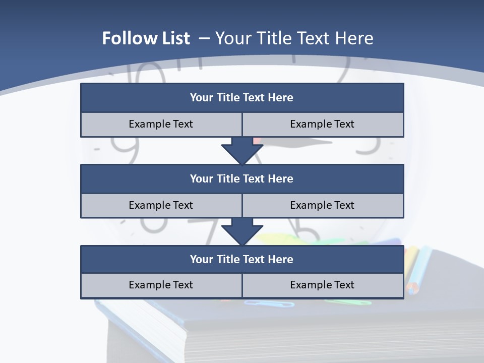 Pupil Classroom Time PowerPoint Template