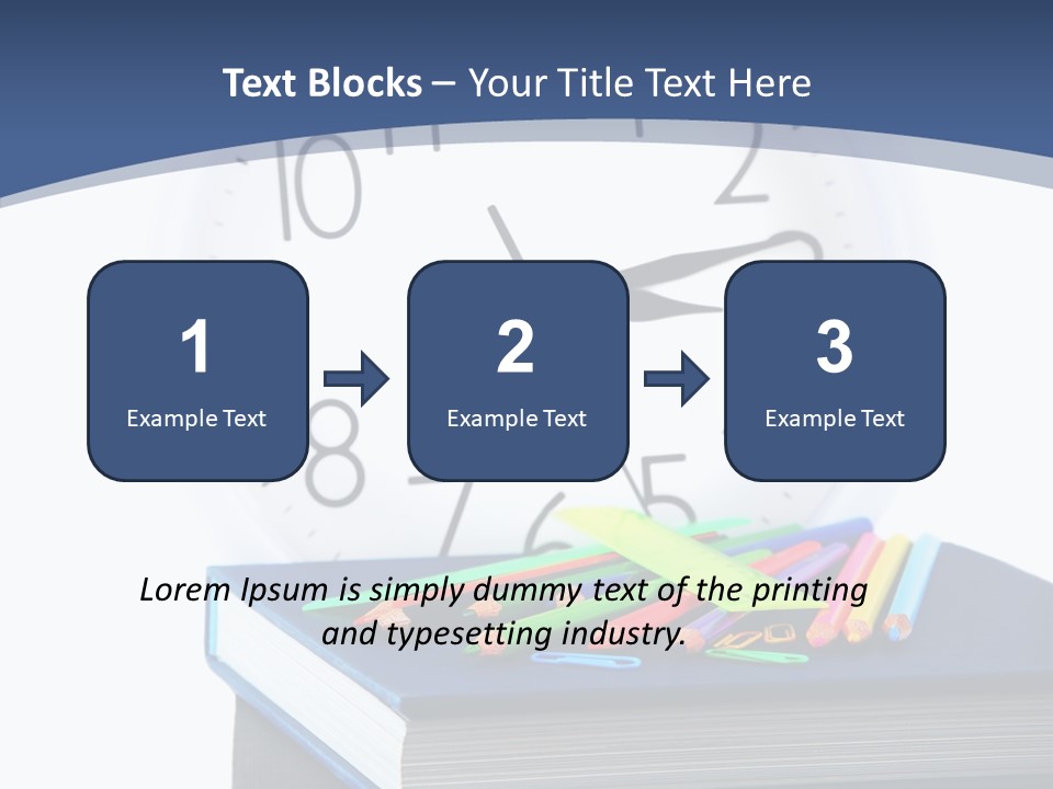 Pupil Classroom Time PowerPoint Template