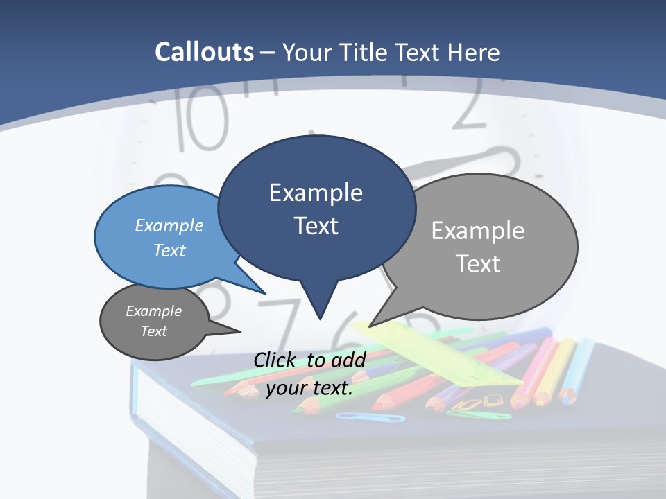 Pupil Classroom Time PowerPoint Template