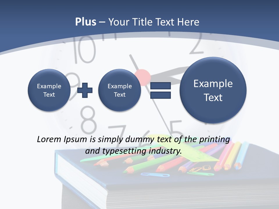 Pupil Classroom Time PowerPoint Template