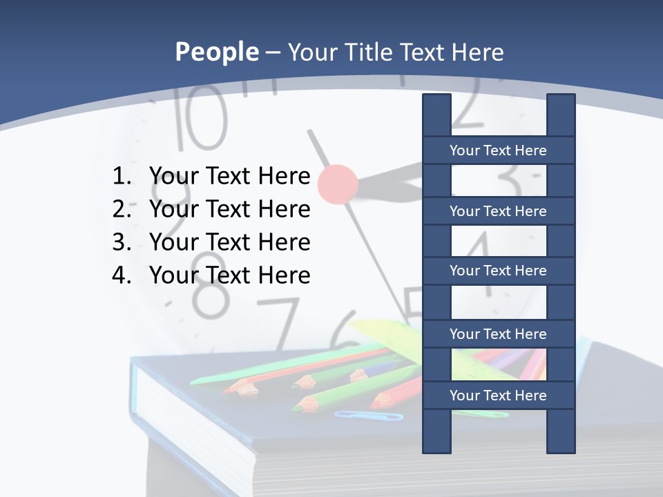 Pupil Classroom Time PowerPoint Template