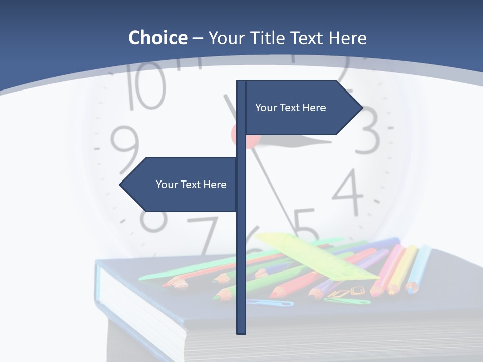 Pupil Classroom Time PowerPoint Template