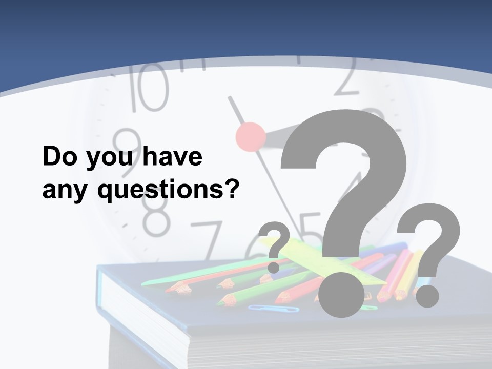 Pupil Classroom Time PowerPoint Template