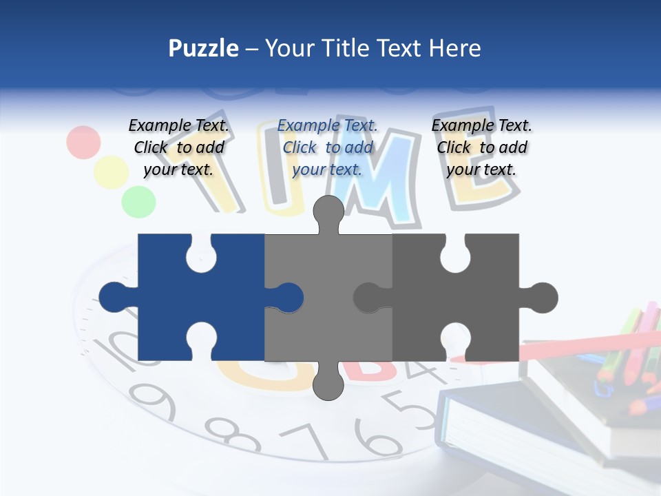 Educate Paper Clip Read PowerPoint Template