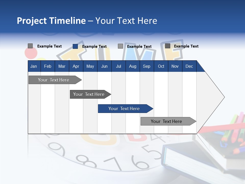 Educate Paper Clip Read PowerPoint Template