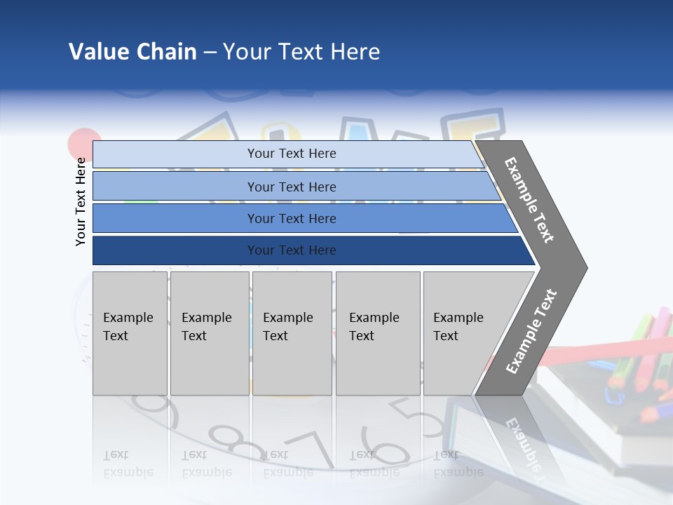 Educate Paper Clip Read PowerPoint Template
