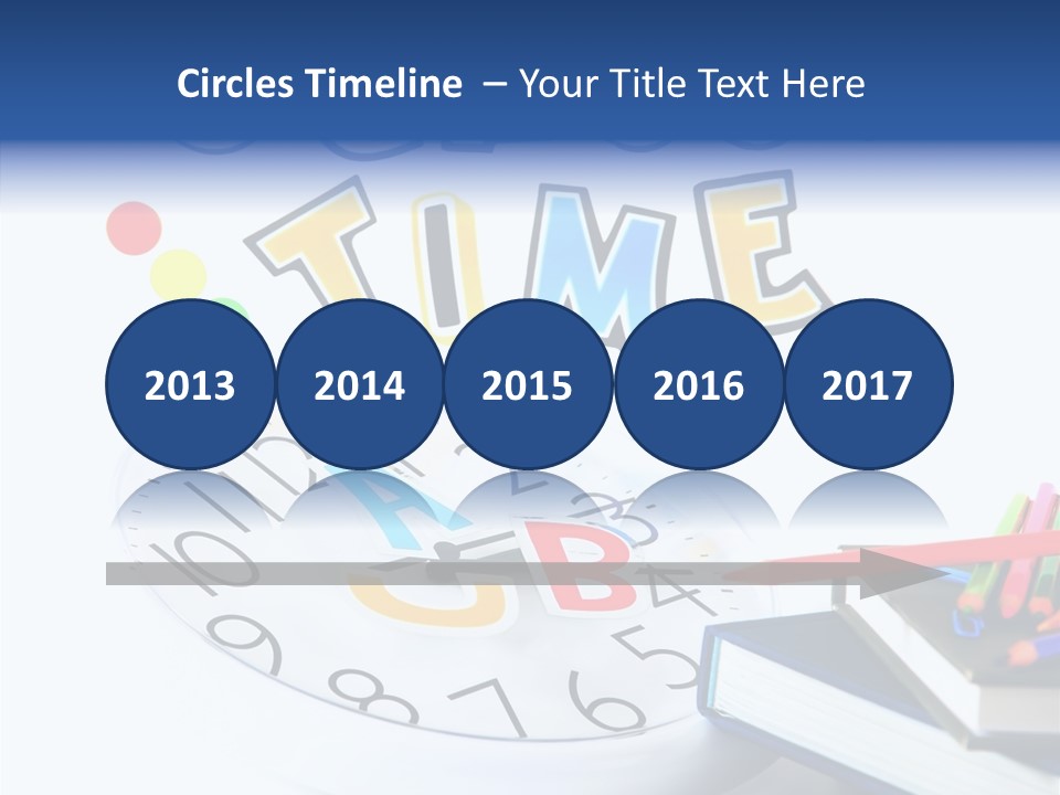 Educate Paper Clip Read PowerPoint Template