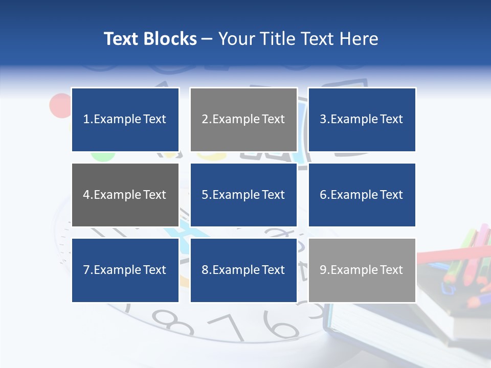 Educate Paper Clip Read PowerPoint Template
