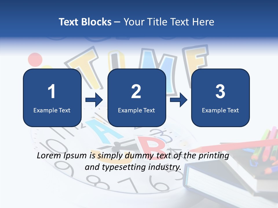 Educate Paper Clip Read PowerPoint Template