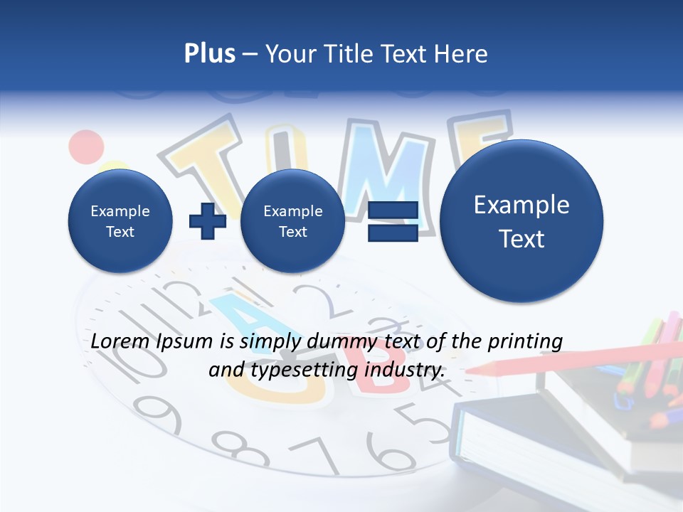 Educate Paper Clip Read PowerPoint Template