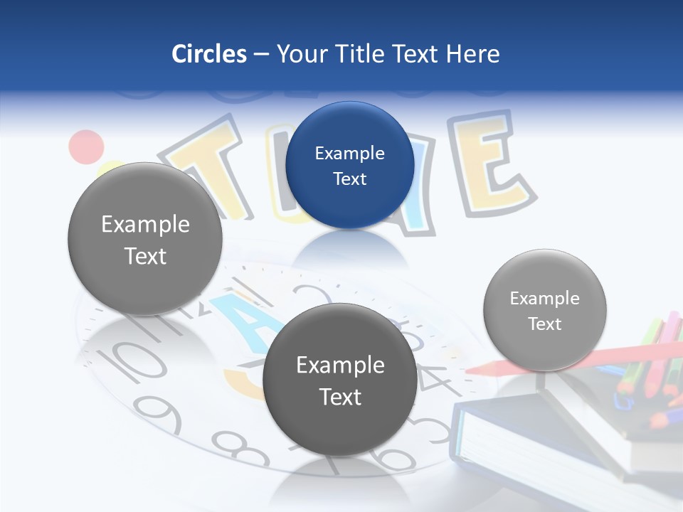 Educate Paper Clip Read PowerPoint Template