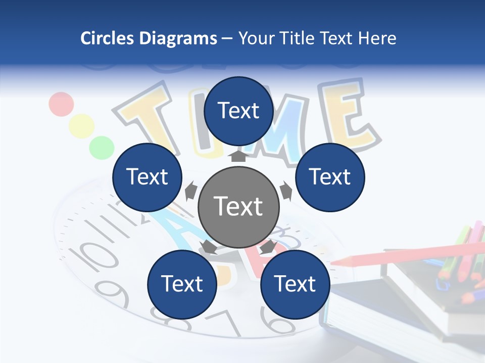 Educate Paper Clip Read PowerPoint Template