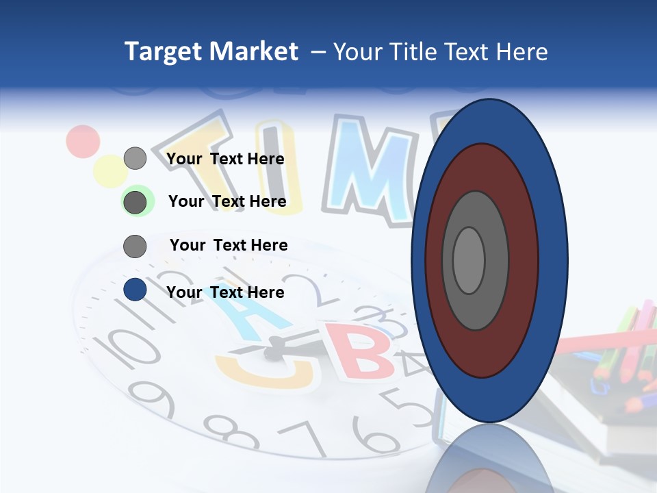 Educate Paper Clip Read PowerPoint Template