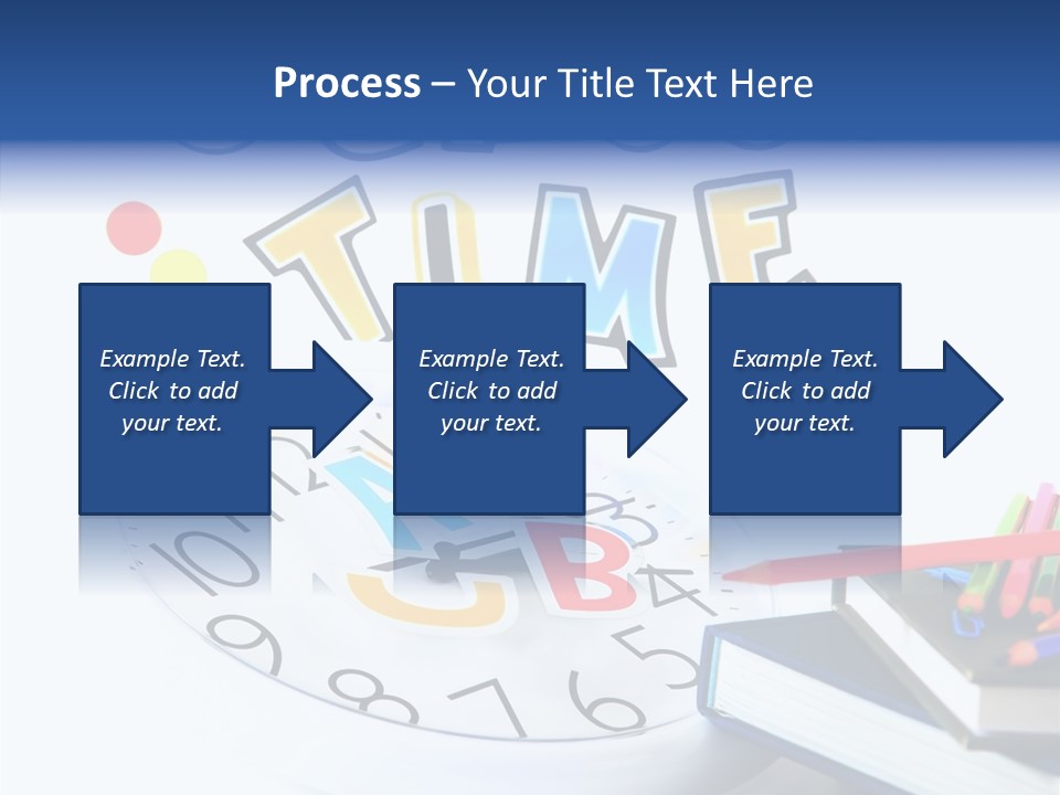 Educate Paper Clip Read PowerPoint Template