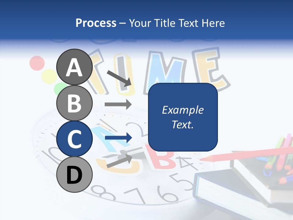 Educate Paper Clip Read PowerPoint Template
