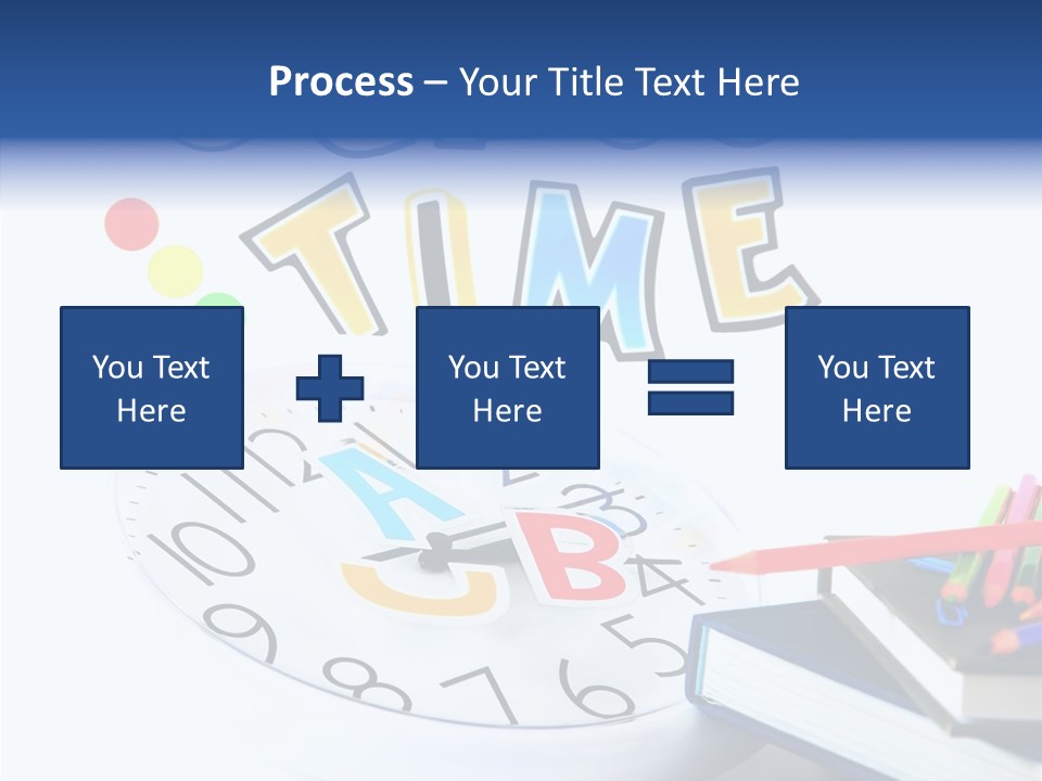 Educate Paper Clip Read PowerPoint Template