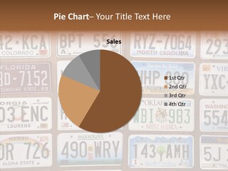 Colorado Transportation Headlight PowerPoint Template