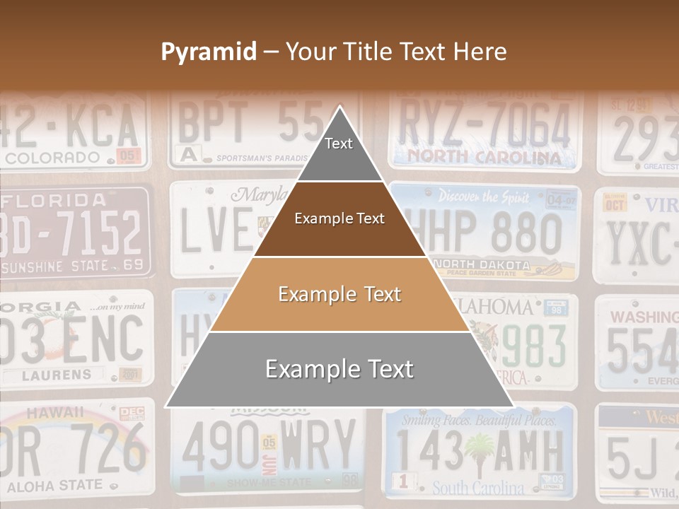 Colorado Transportation Headlight PowerPoint Template